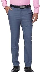Men's Regular Fit Mid Rise Trouser