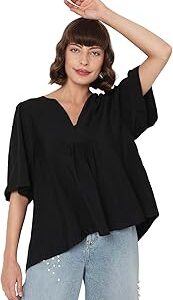 Women's Rayon Blend Regular Fit Top