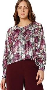 Women's Polyester Blend Regular Fit Top