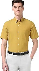Men's Cotton Solid Regular Fit Shirt