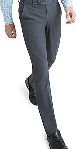 Men's Regular Fit Mid Rise Trouser