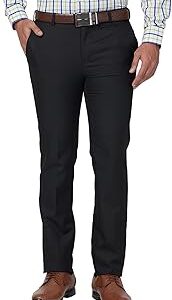 Men's Slim Fit Mid Rise Trouser
