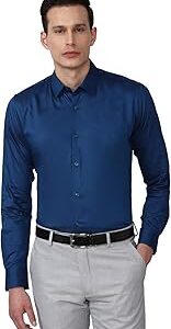 Men's Solid Regular Fit Shirt