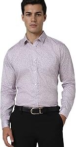 Formal Printed Shirt for Men| Premium Cotton| Full Sleeves| Slim Fit |Breathable Fabric