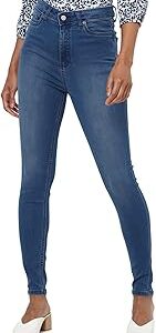 Women's Skinny Jeans (AHDNCSSFT43435_Navy_27)