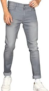 Men's Slim Fit Mid Rise Jeans