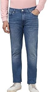 Men's Tapered Fit Mid Rise Jeans