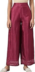 Regular Fit Strechable Parallel Pants for Women | Trousers for Women