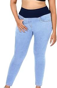 Women Regular Fit Tummy Tucker Shapewear Denim Jeans