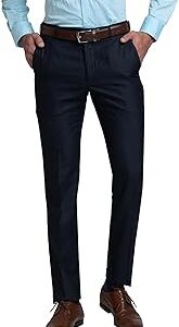 Men's Slim Fit Mid Rise Trouser