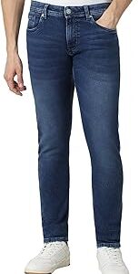 Men's Skinny Fit Mid Rise Jeans
