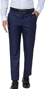 Men's Regular Fit Mid Rise Trouser