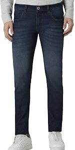 Men's Slim Fit Mid Rise Jeans