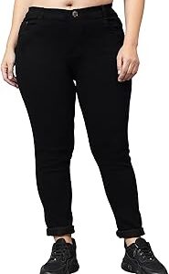 Women's Denim Stretchable High Waist Plus Size Jeans