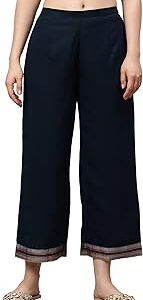 Women's Regular Fit Mid Rise Palazzo