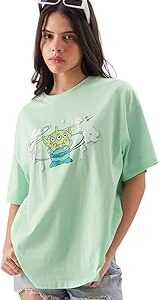 Pixar: Monster INC. Women Oversized T-Shirts