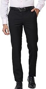 Men's Slim Fit Mid Rise Trouser