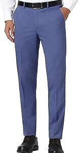 Men's Regular Fit Mid Rise Pants