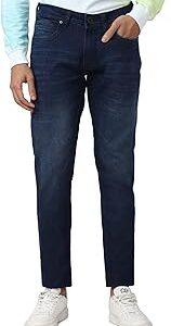 Men's Mid Rise Slim Jeans