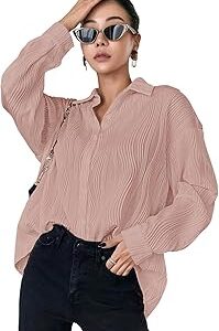 Oversized Shirt for Women | Shirt for Women Stylish Western | Long Shirt for Women