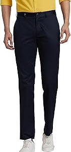 Men's Slim Fit Mid Rise Chinos
