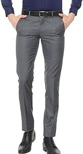 Men Formal Regular Fit Trousers
