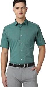 Men's Cotton Solid Regular Fit Formal Shirt