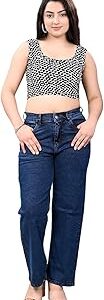 Women Straight fir Jeans. Regular wear