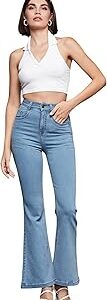 Women's Bootcut Fit High Rise Jeans