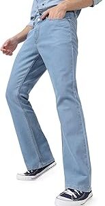 Men's Stretch Fit Mid Rise Jeans