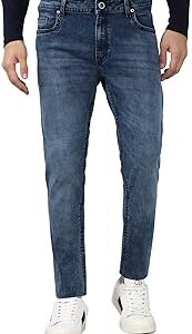 Men's Regular Fit Mid Rise Jeans