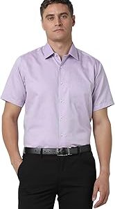 Men's Cotton Solid Regular Fit Formal Shirt