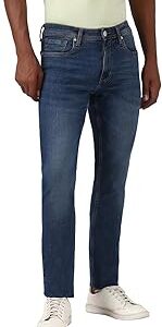 Men Mid Rise Slim Fit Jeans