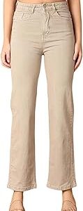 Women's Straight Fit High Rise Jeans