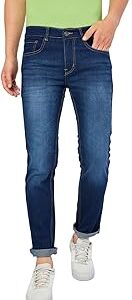 Men's Slim Fit Mid Rise Jeans