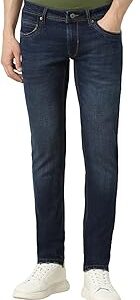 Men's Regular Fit Mid Rise Jeans