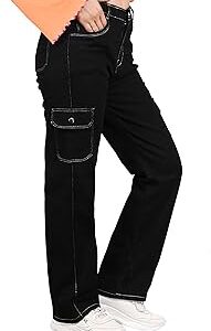Womens Jeans Boyfriend Cargo 5014