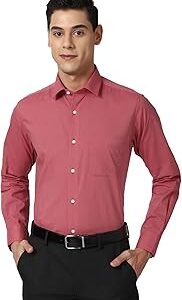 Men's Cotton Solid Slim Fit Formal Shirt