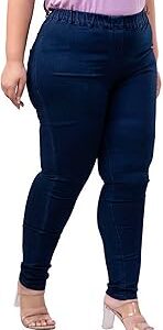 Women Denim Dark Blue Jeggings | Formal Wear Jeggings | Comfortable Womens Denim Jeggings | Ultra Plus Size Denim Jeggings |JEG006