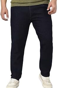 Men's Regular Fit Mid Rise Jeans