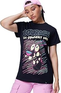 Women's Cotton Graphic Relaxed Fit T-Shirt