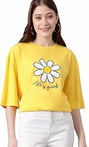 Women?s Solid Slim Fit T-Shirt ? Classic Round Neck, Stretchable Cotton Tee