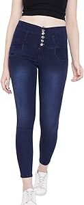 Women's Stretch Fit High Rise Jeans