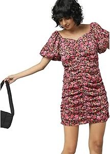 Women's Polyester Bodycon Mini Dress