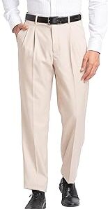 Men's Mid Rise Structure Pattern Super Slim Fit Polyester Blend Flat Front Formal Trouser
