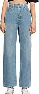 Women High Rise Relaxed Fit Cotton Lycra Blend Ankle Length Jeans