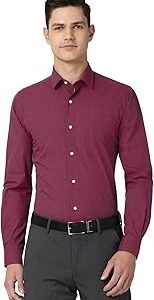 Men's Cotton Solid Slim Fit Shirt