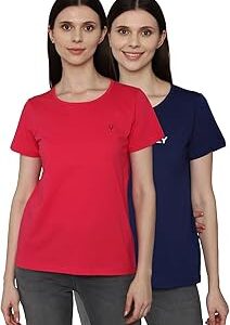 Women's 100% Cotton Regular Fit T-Shirt