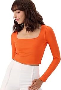 Women's Solid Slim Fit T-Shirt