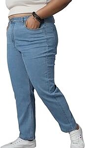 Women's Regular Fit Mid Rise Jeans
